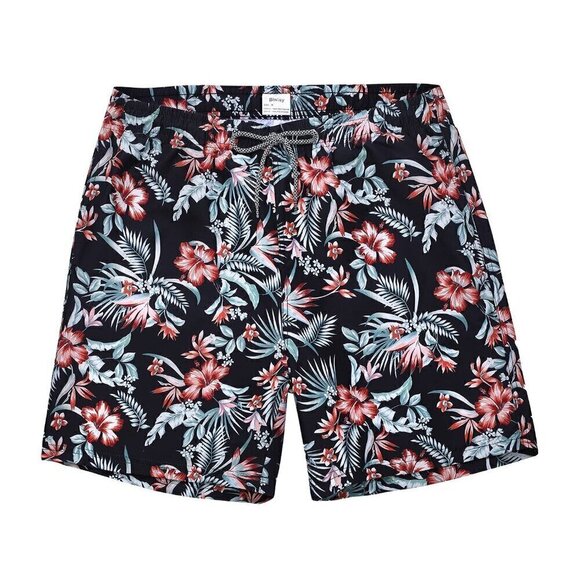 Biwisy Swim Trunks Quick Dry Swim Shorts With Mesh Lining Funny Beach Medium - Picture 1 of 1